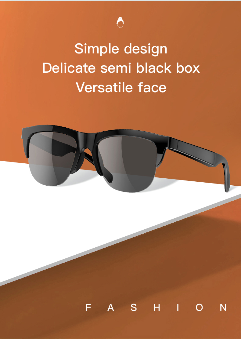 2022 Smart Sunglasses Wireless Bluetooth Best Bluetooth Audio Glasses And Waterproof Sunglasses With Speaker. 