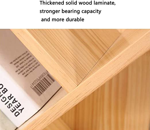 Shelves Tree Bookshelf Made of Wood Book Shelf Spine Tower Shelf Removable Storage Wall Shelf. 