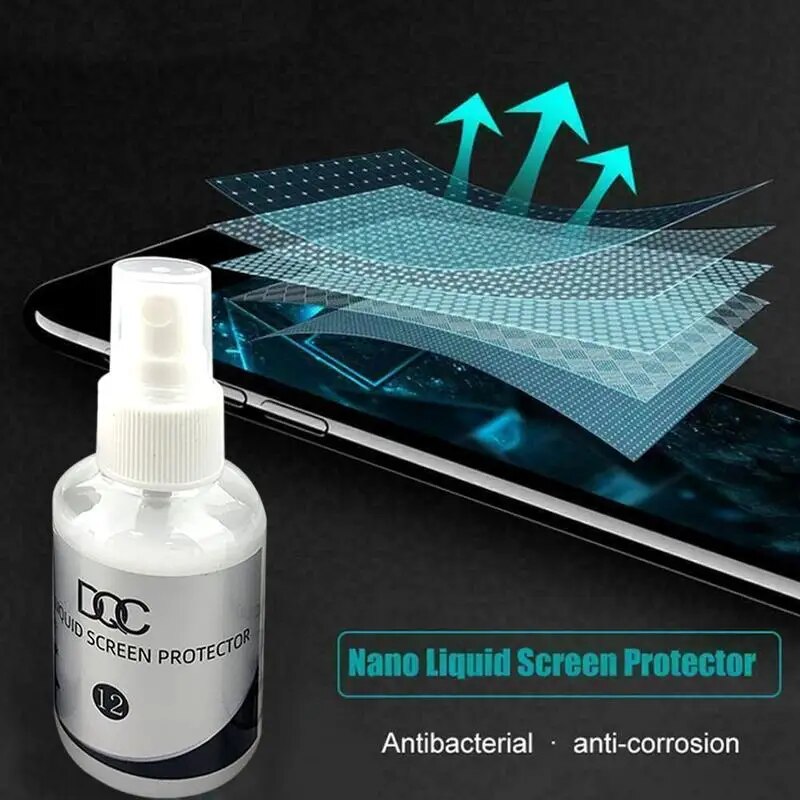 30ml/50ml Universal Nano Liquid Tempered Glass Protective Film Anti-scratch Protector Screen Nano Liquid Phone For iPhone. 