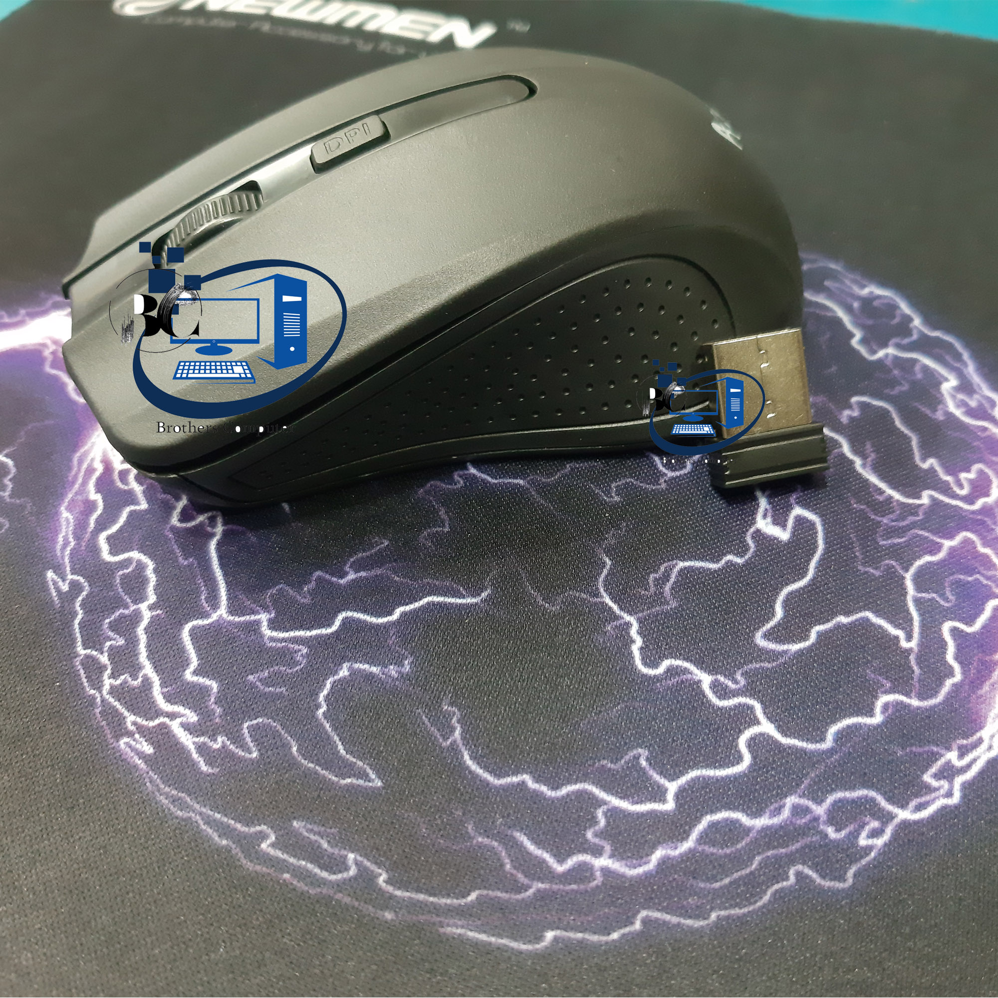 A.Tech 2.4G Wireless Mouse(Black) - Wireless Mouse. 