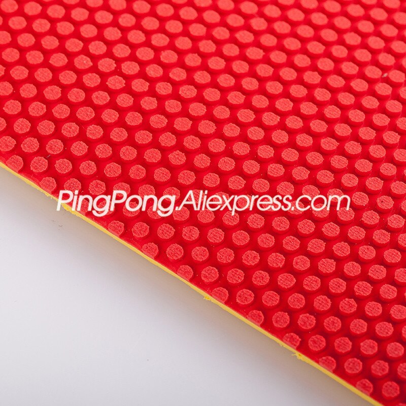 DHS 652 Table Tennis Rubber (Pips-out, Fast Attack / Spin) Ping Pong Sponge Tenis De Mesa. 