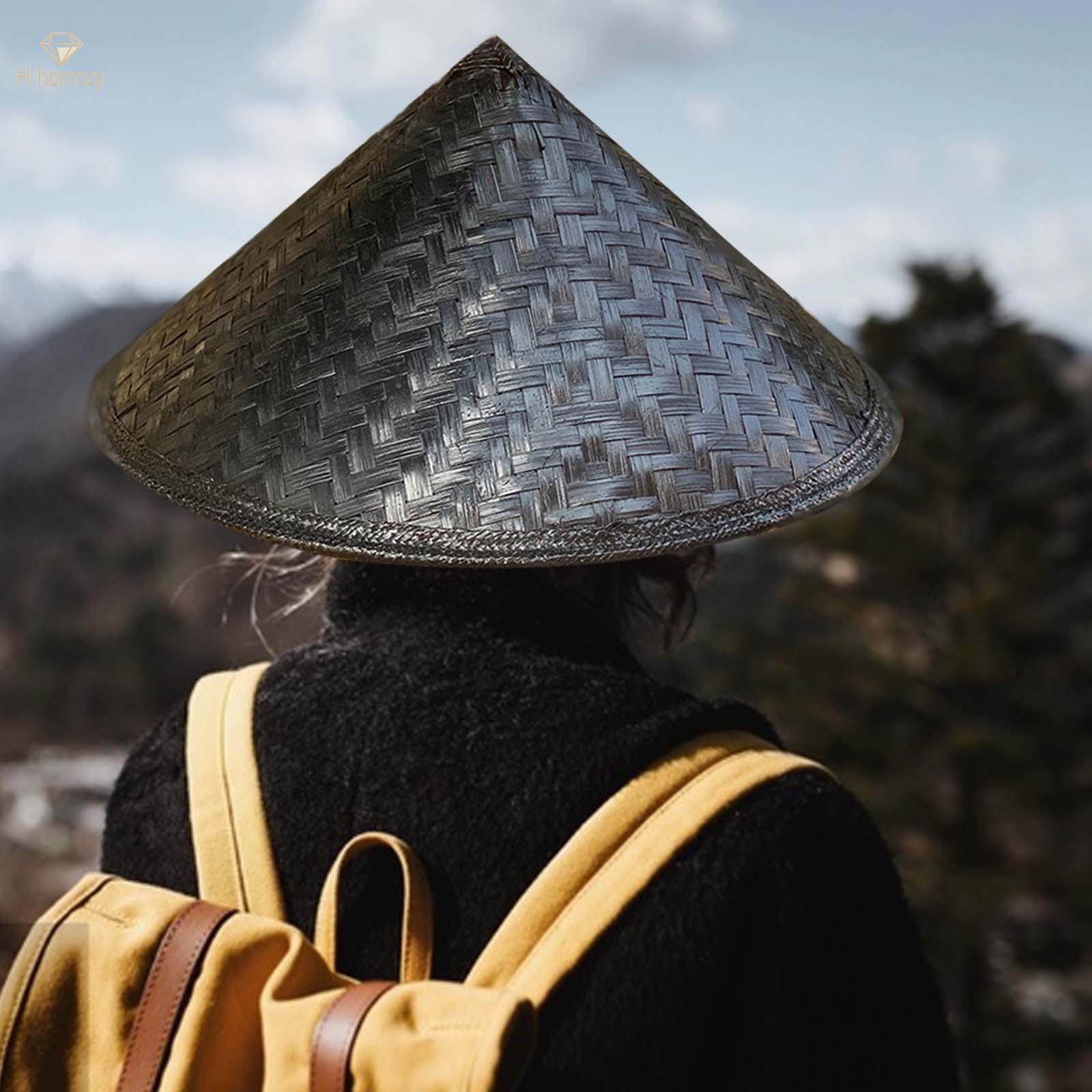 Bamboo Hat Teens Retro Farming Cap for Performance. 