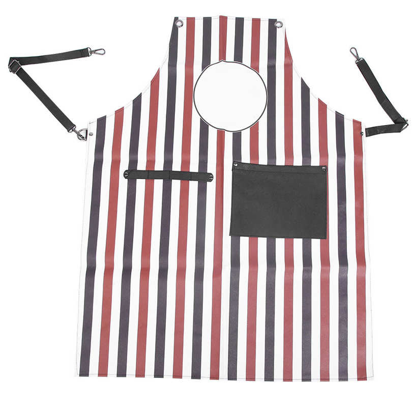Hairdressing apron for dying hairdresser haircut professional cape with adjustment belt. 