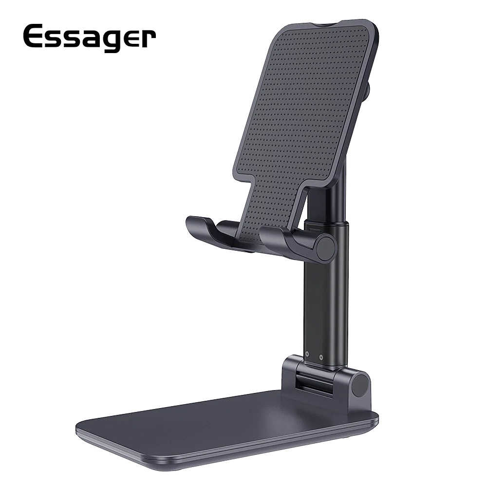 T1 Universal Ergonomic Collapsible Adjustable Desktop Tablet Mobile Phone Holder. 