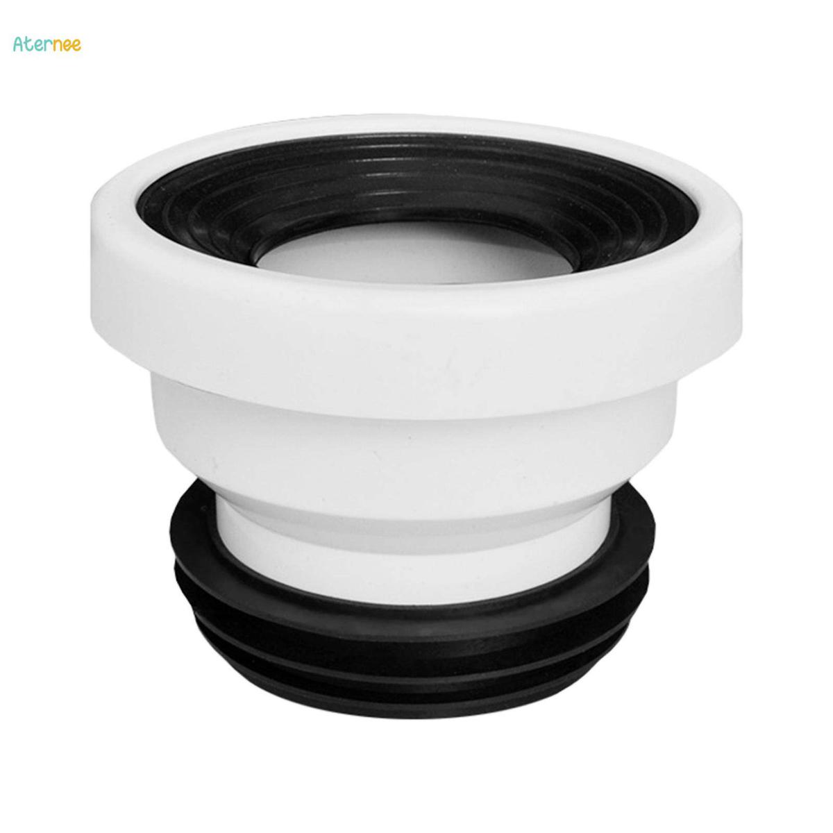 Full Flush Offset Toilet Flange, Offset Hose Connector Change Place Extension PVC Toilet Shifter for Closestool Drain Pipe Repairing Urinals