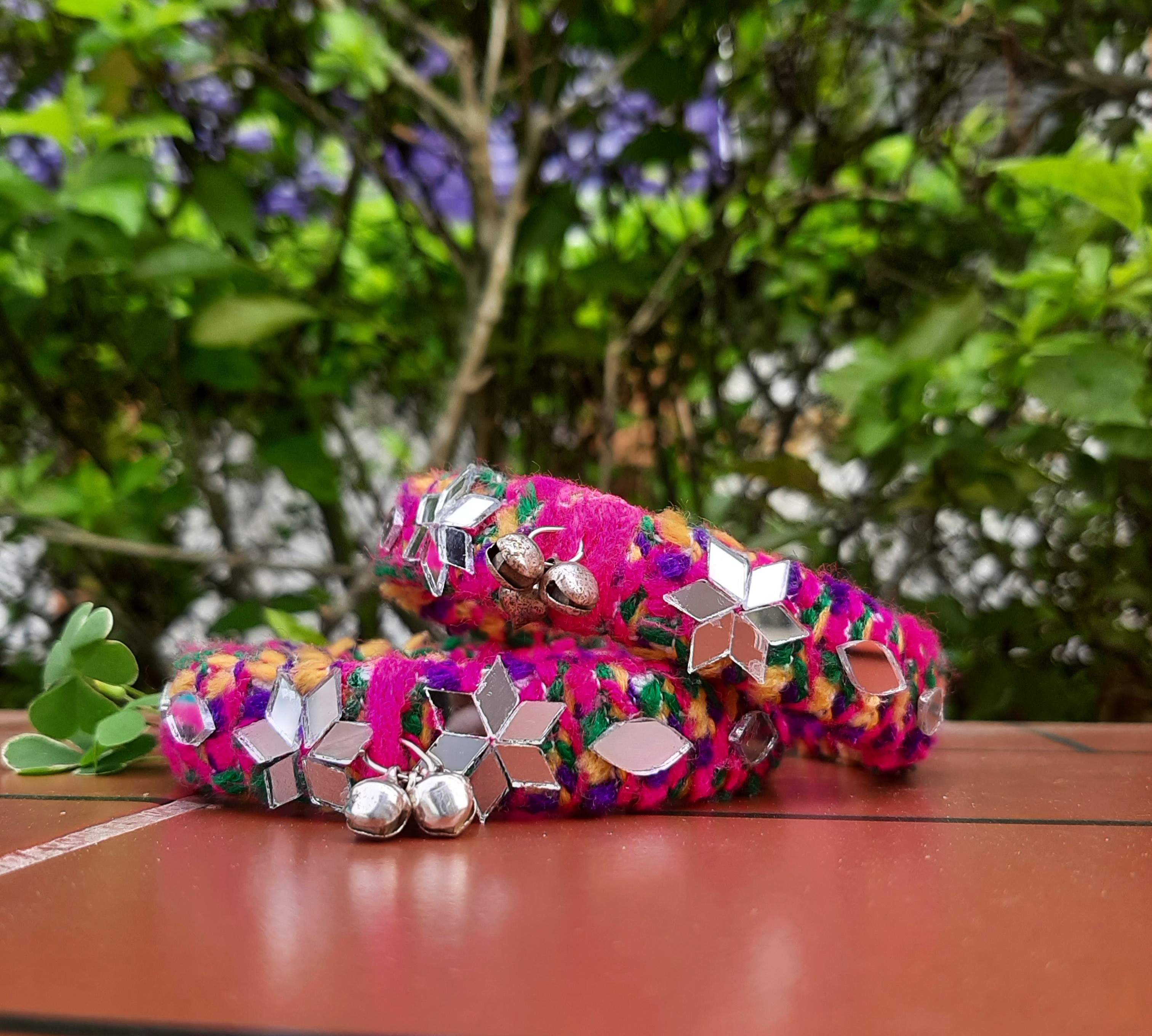 Handcrafted Bangles/Curi | Colour and Design can be customized. 