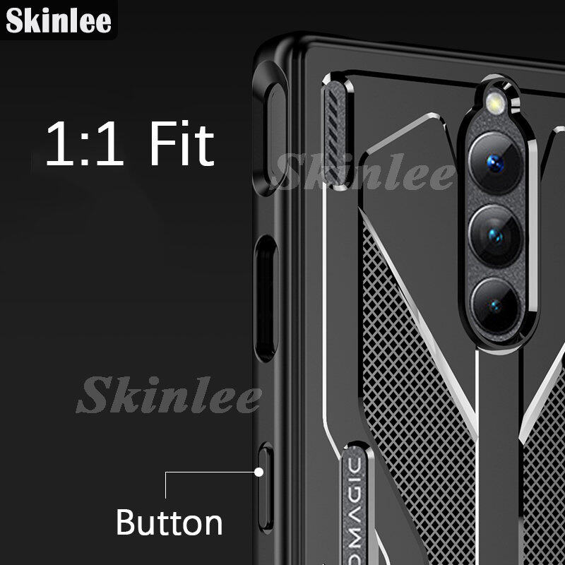 Phone Case Nubia Red Magic8 Pro Plus Back Cover Ultra-thin Shockproof Cross Design Heat Dissipation All Inclusive Soft Casing for Redmagic 8 + 8 Pro Cover Cases. 