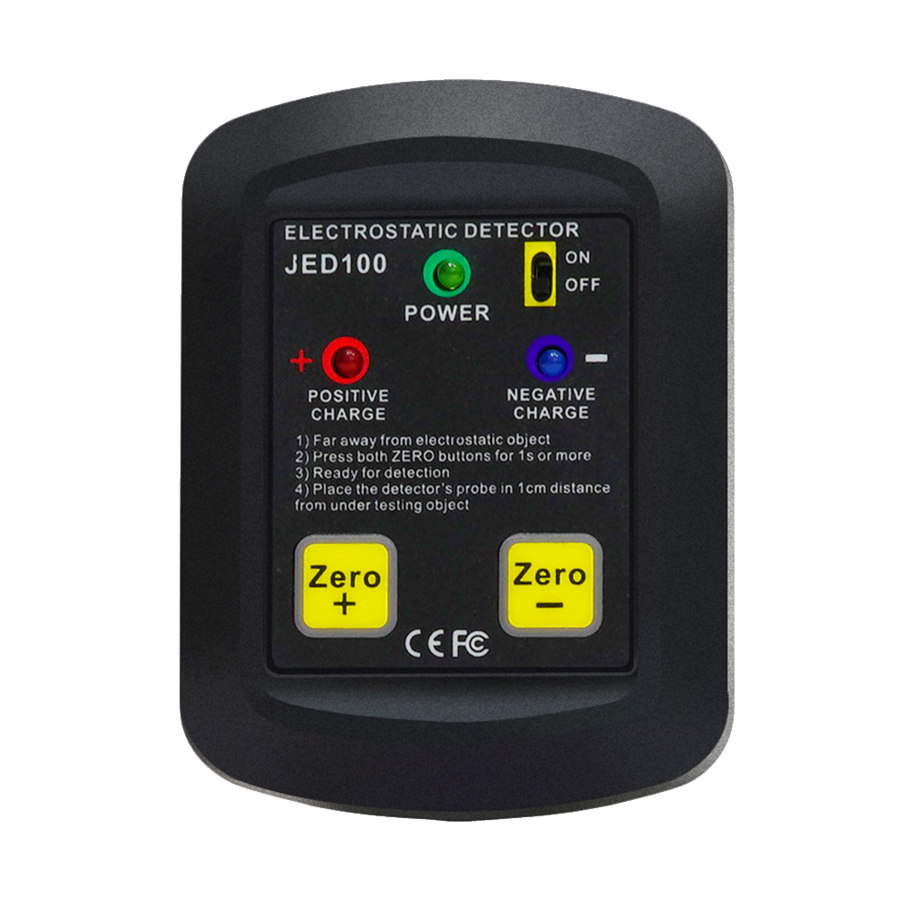 Palm-size Electrostatic Detector Portable Electrostatic Tester Electrostatic Analyzer 100V~20KV ESD Test Meter Gauge. 