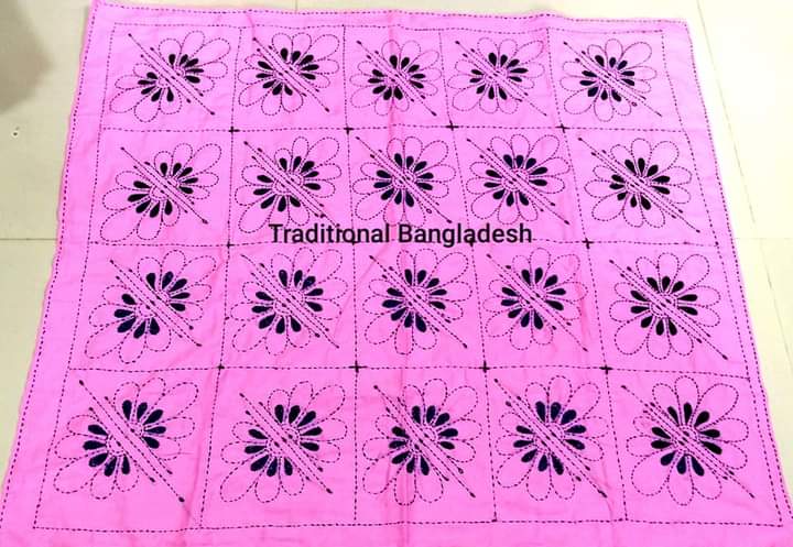 Poplin Fabric Nokshi Katha for Baby - 26"/32". 