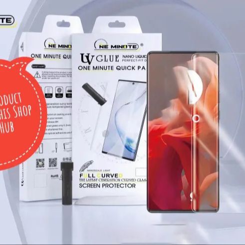 OnePlus 13 (A+ GRADE) Premium UV Tempered Glass Screen Protector Curved with Liquid Glue and UV Light -Transparent Clear No Ratings. 