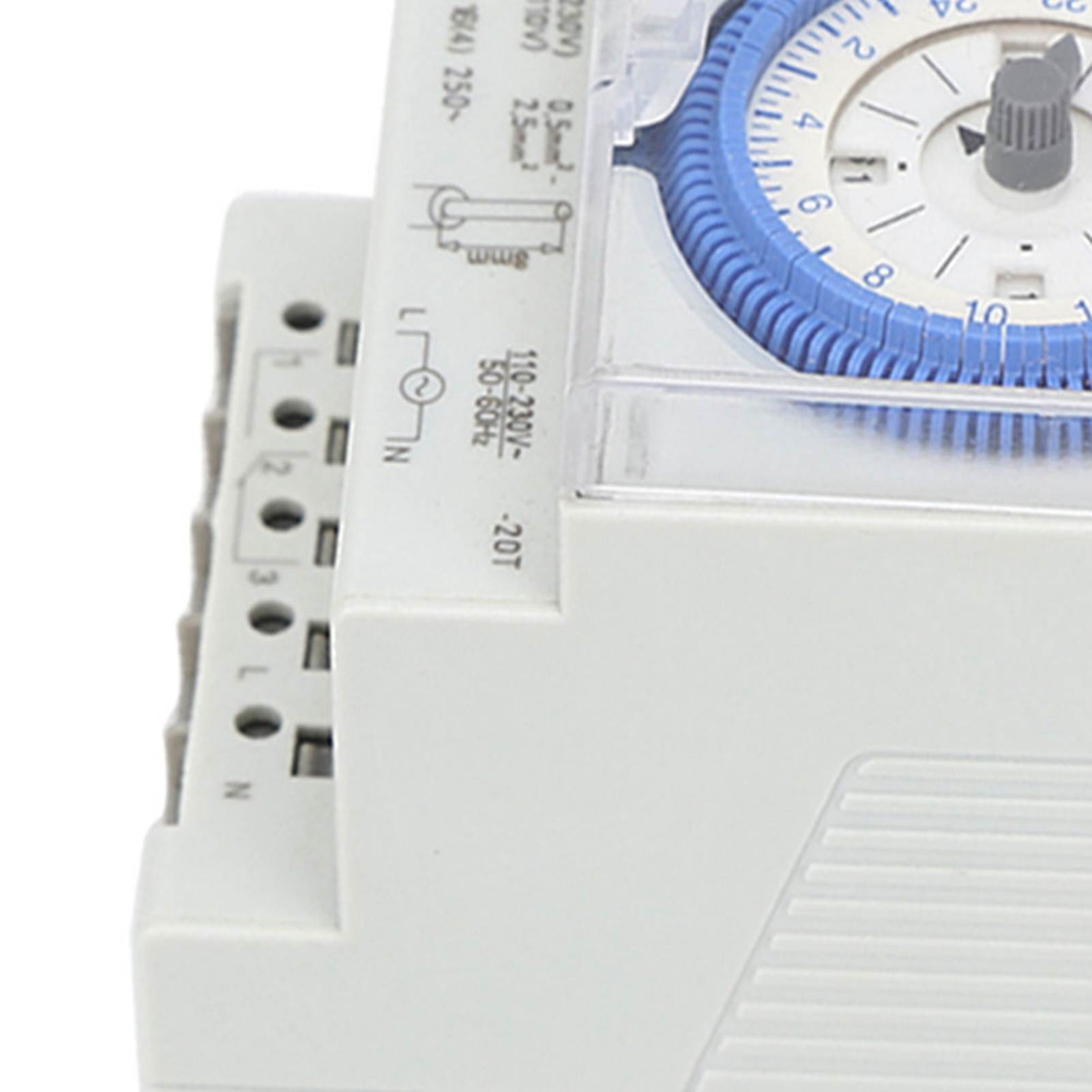 24 Hours 250VAC Mechanical Timer Switch Programmable For Lights. 