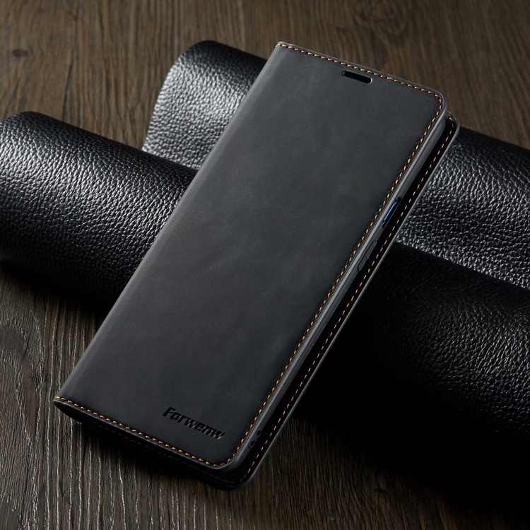 Forwenw Applicable to Samsung S21 Phone case S21Ultra Wallet Card A72 Leather Case A32 Flip Protective Shell. 
