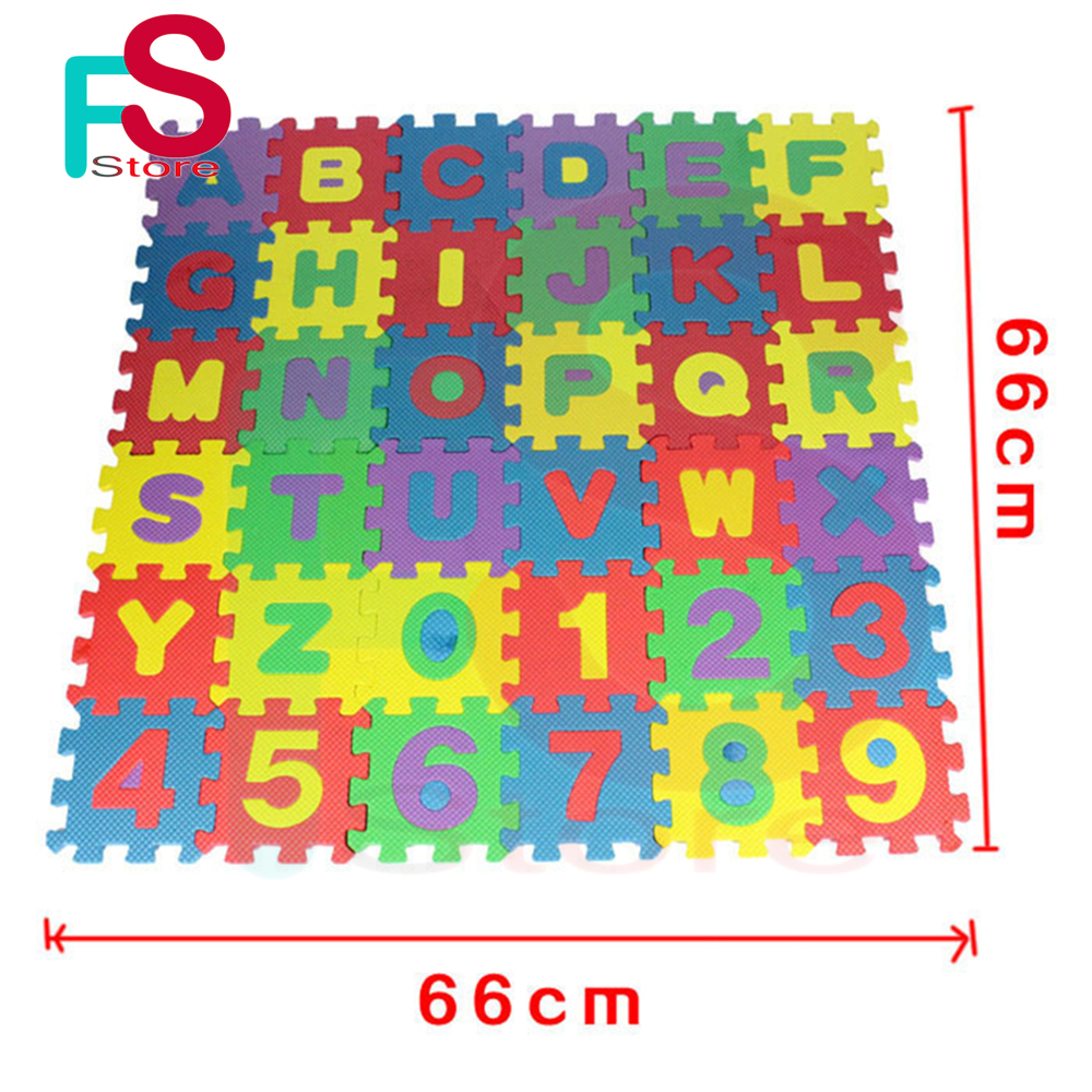 Educational foam mate number puzzle Foam Floor Mat. 