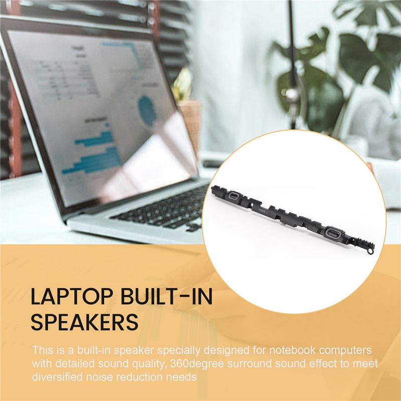 Laptop Built-in Speakers for F456 R456 X456U A456U K456U R457U Laptop Built-in Left+Right Speakers Replacement. 