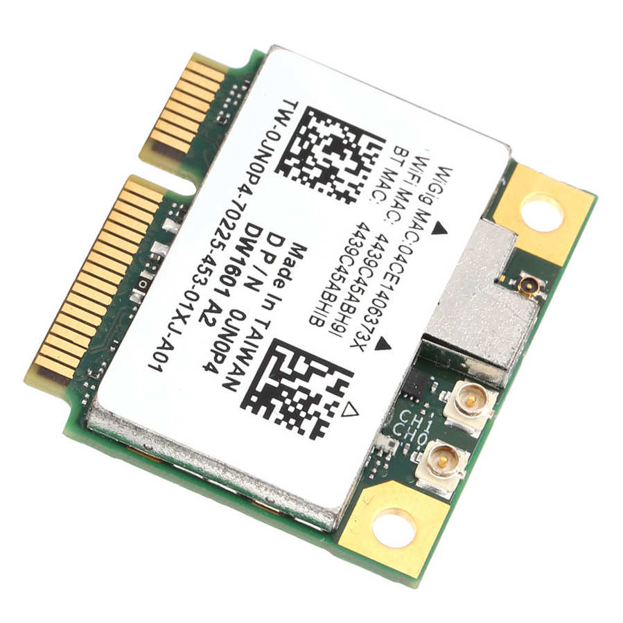 Half Mini Wireless Card WiGig 802.11ad for Bluetooth4.0 Network QCA9005 DW1601. 
