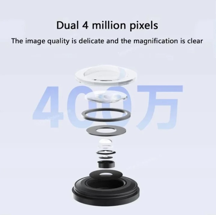 Xiaomi CW500 Outdoor Dual Lens Camera WiFi 6 Full Color Night Vision Security Camera For Mi Home APP. 
