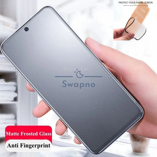 For OnePlus Nord CE4 Lite Premium Quality Anti Fingerprint Matte Finished Ceramic AG Matte Glass Screen Protector (Not Glass)
