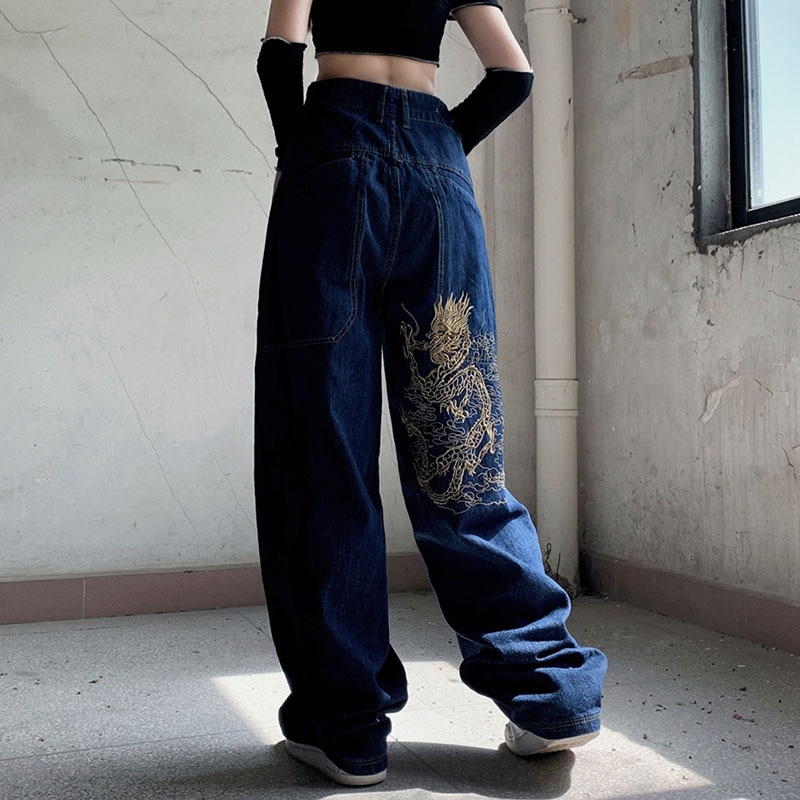 Loose Jeans 2022 Streetwear Harajuku 