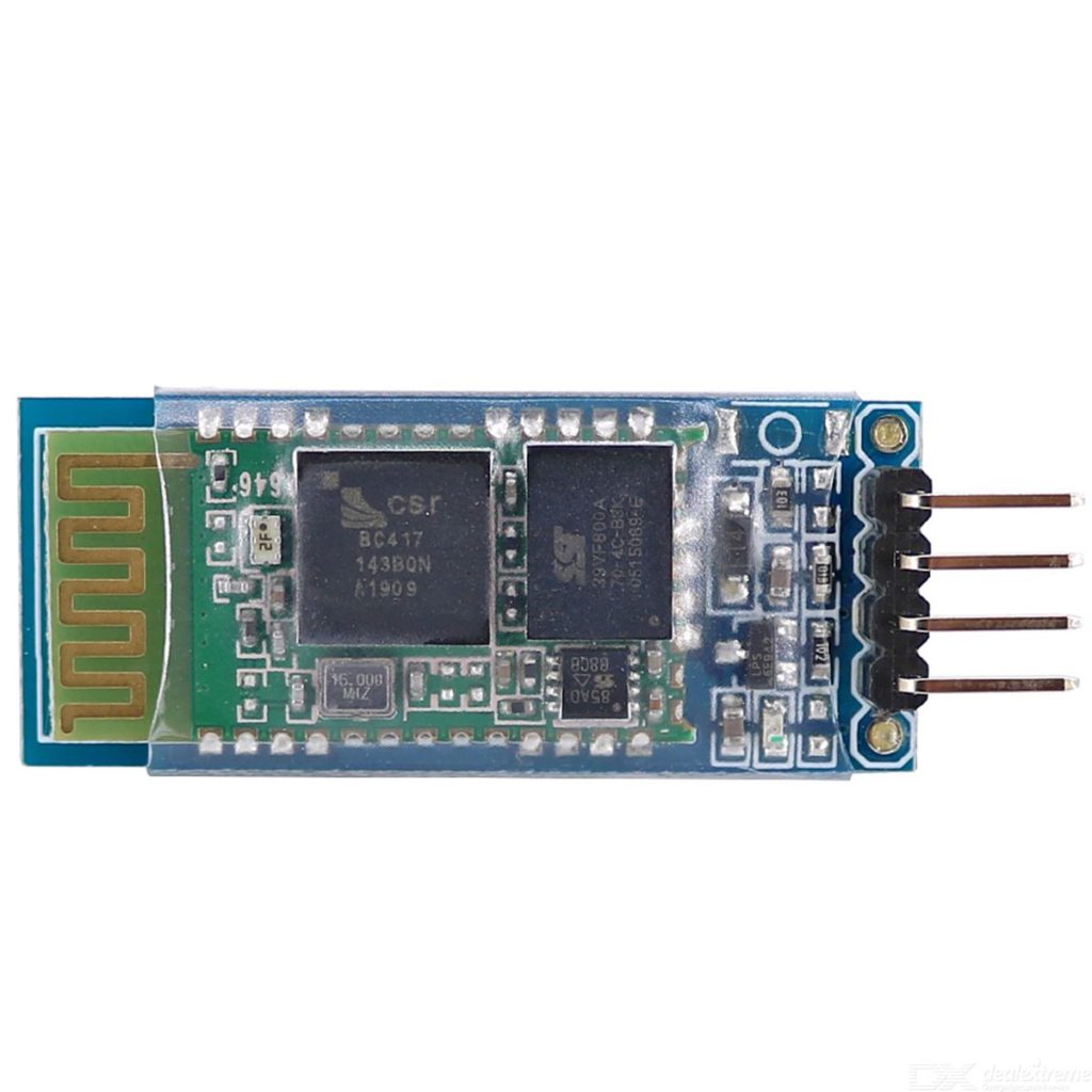 HC06 HC-06 4Pin Bluetooth Module Serial Port Integrated Bluetooth Module Serial Port 4 Pin HC06 Board For Arduino Electrical Circuitry & Parts. 