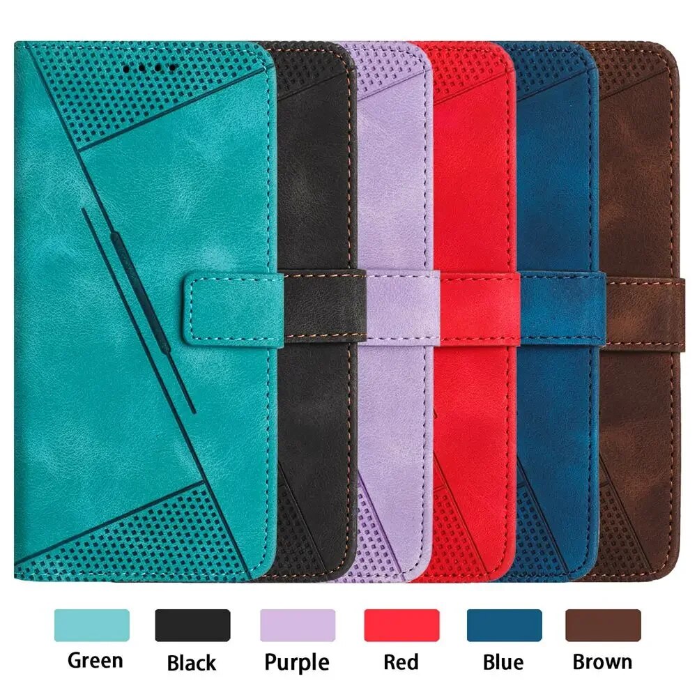 Wallet Phone Case for Funda Infinix Hot 30 NFC 20 12 11 10 9 Play 30i 20i 20S Note 30 Vip Pro 30i Business flip bracket cover. 