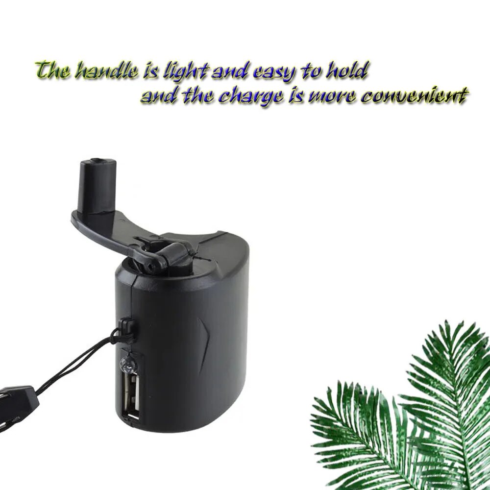 Free Shiping Usb Hand Crank Charger Manual Dynamo Mobile Emergency Phone Charger Dropshiping Wholesale. 
