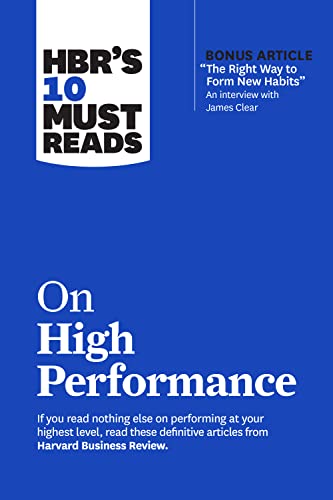 HBR's 10 Must Reads on High Performance by Harvard Business Review