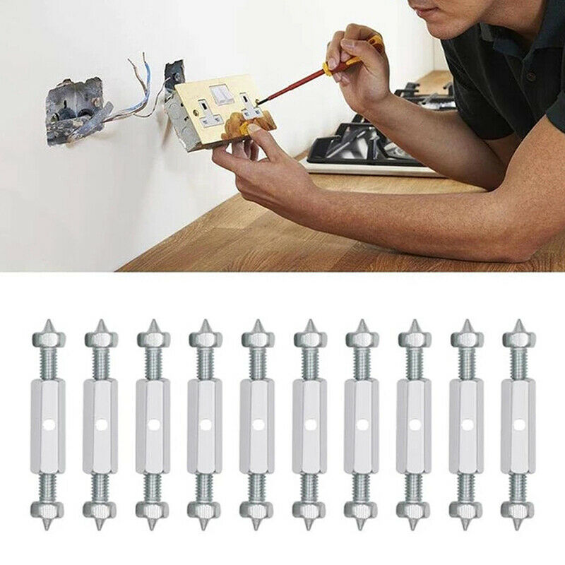 Switch Socket Cassette Screws Support Rod Wall Mount Switch Box Repair Tool Sets for Mounting Box Switches And Sockets with nice material. 