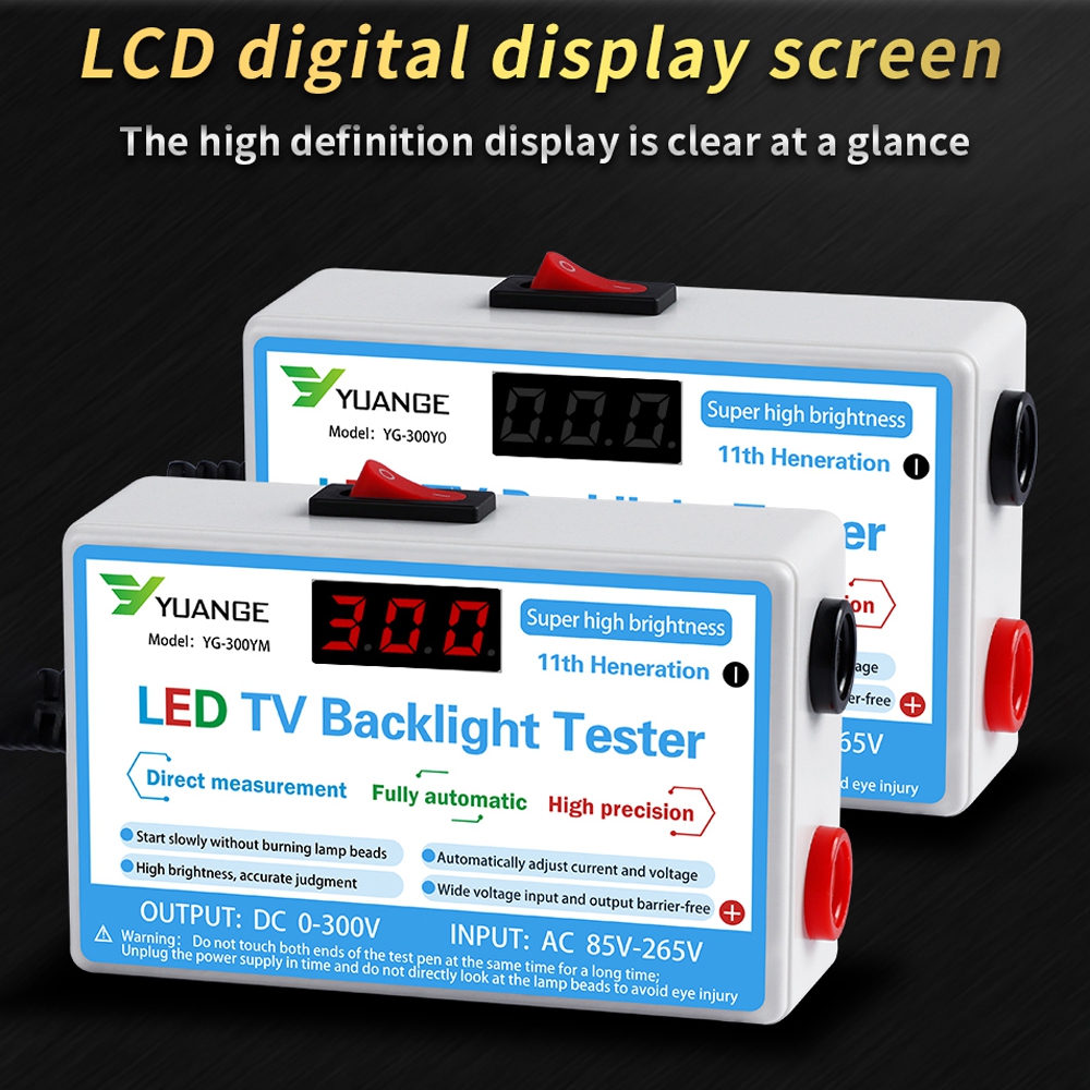 LED Lamp TV Backlight Tester Multipurpose LED Strips Beads Test Tool Measurement Instruments for LED Light EU. 