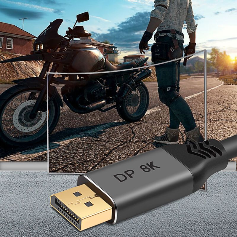 Home Theater DisplayPort 1.4 Cable 8K 4K HDR 60Hz 144Hz Display Port Adapter For Video PC Laptop TV DP 1.4 DisplayPort Cable. 