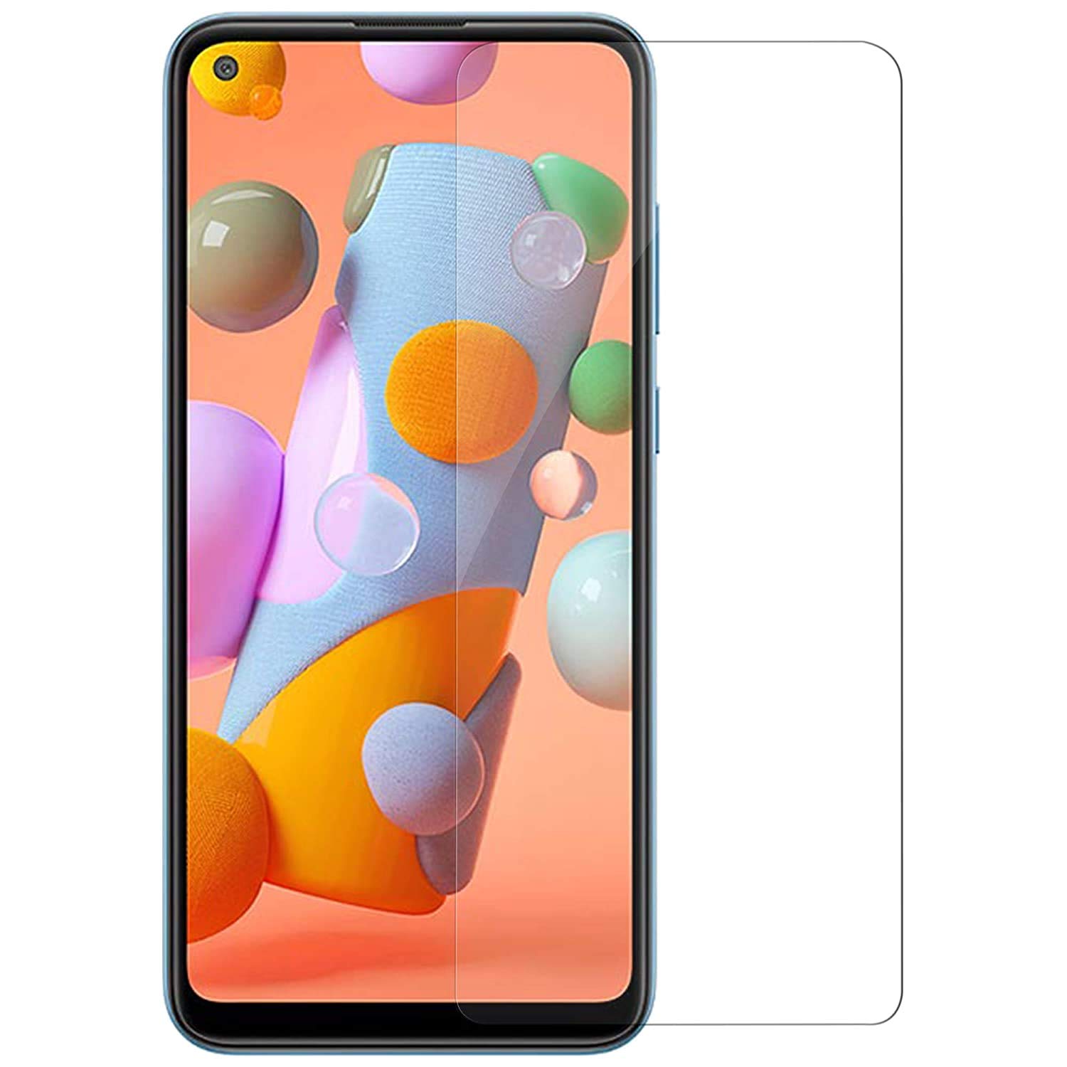 Samsung Galaxy a11 Tempered Glass Screen Protector Slim 9H Hard 