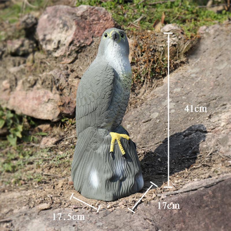 1Pcs Lifelike Eagle Bunting  Bait for Outdoor   Decoy  Accessories -. 