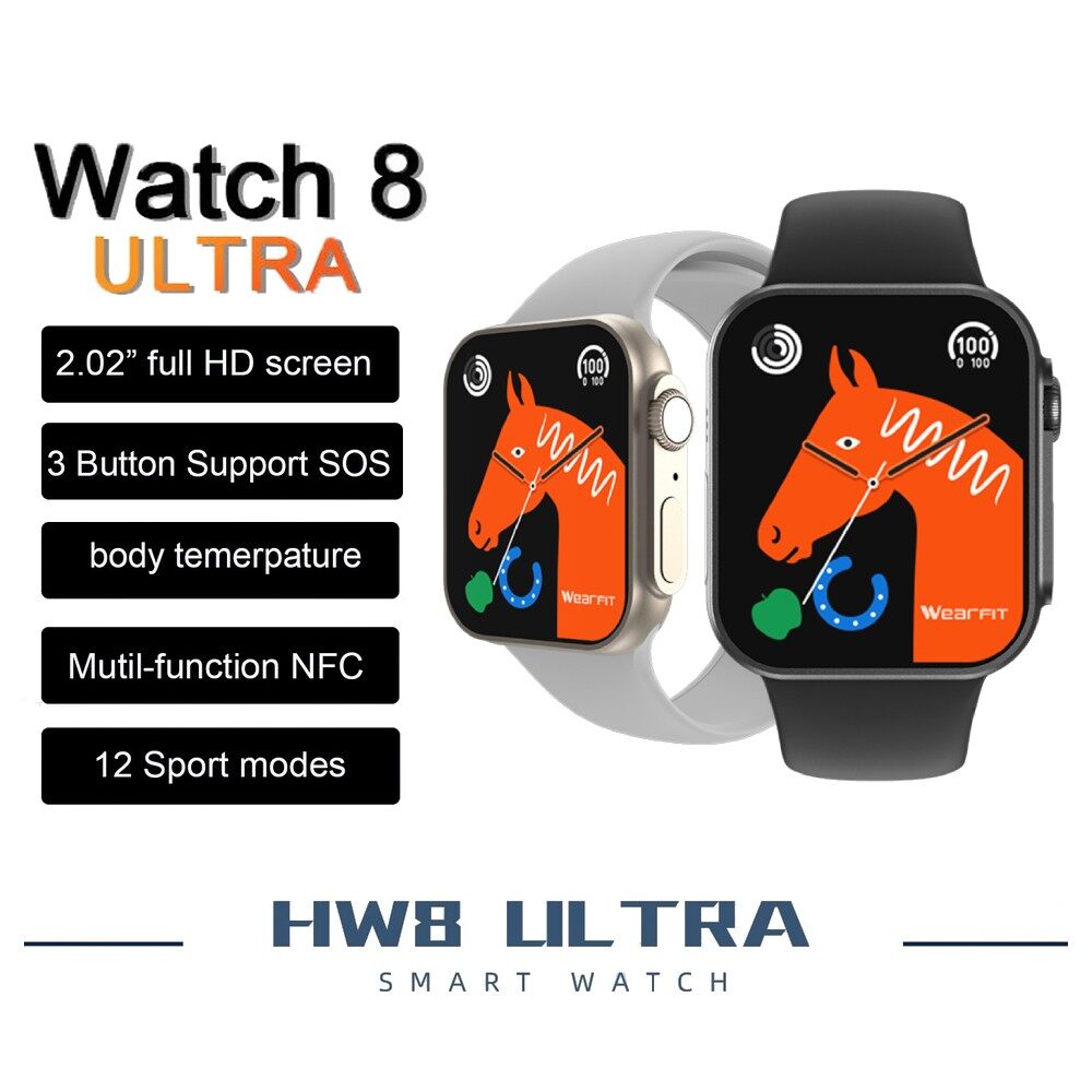 Latest Hw8 Ultra Smartwatch Watch Series 8 HW 8 Ultra Smart Watch. 