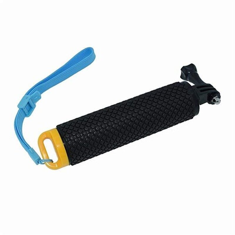 BassPal Water Floating Hand Grip Handle Mount Float accessories for Go Pro Gopro Hero 8 7 6 5 4 Xiaomi Yi 4K SJ4000 SJ5000 Action Camera in Summer swimming stick diving. 