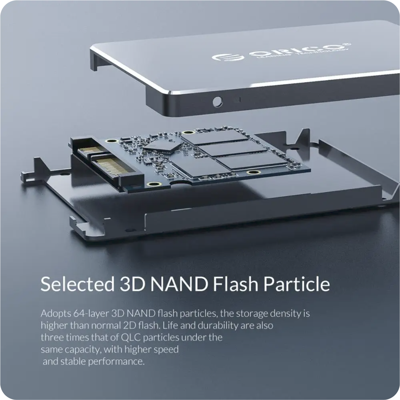 ORICO Y-20 Internal Solid State Hard Drive SSD Design for DIY User 2.5 " SATA 3.0 128G 256G 512G 1TB High Capacity. 