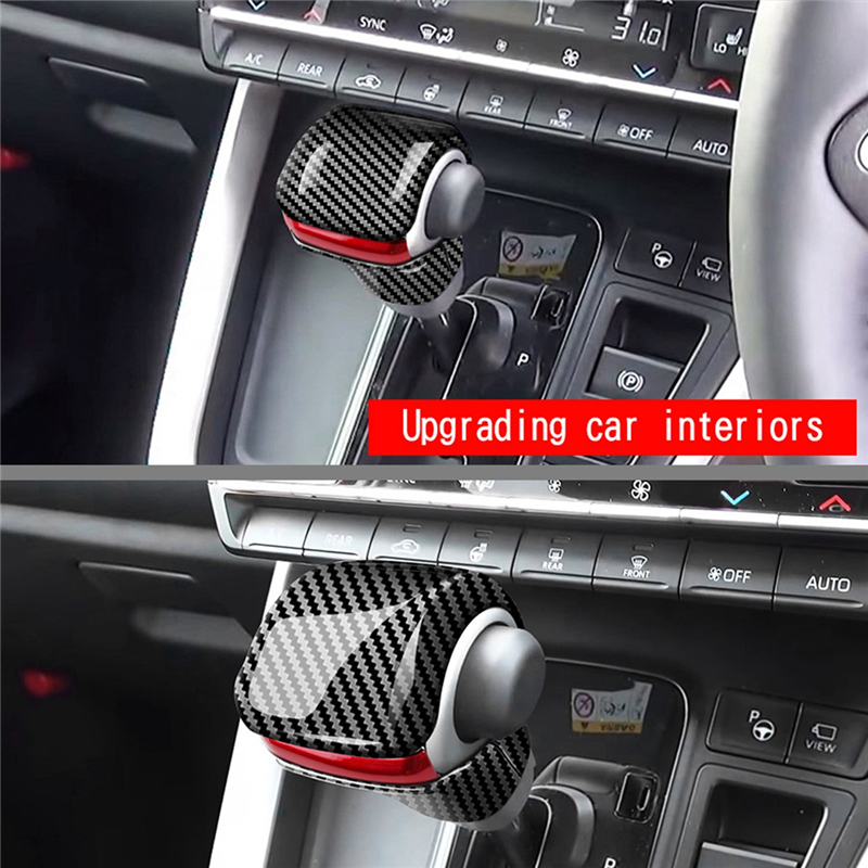 Car Shift Knob Head Cover Trim Sticker for Toyota VOXY/NOAH 90 Series 2022 2023 Gear Decorative Strip Replacement Accessories B
