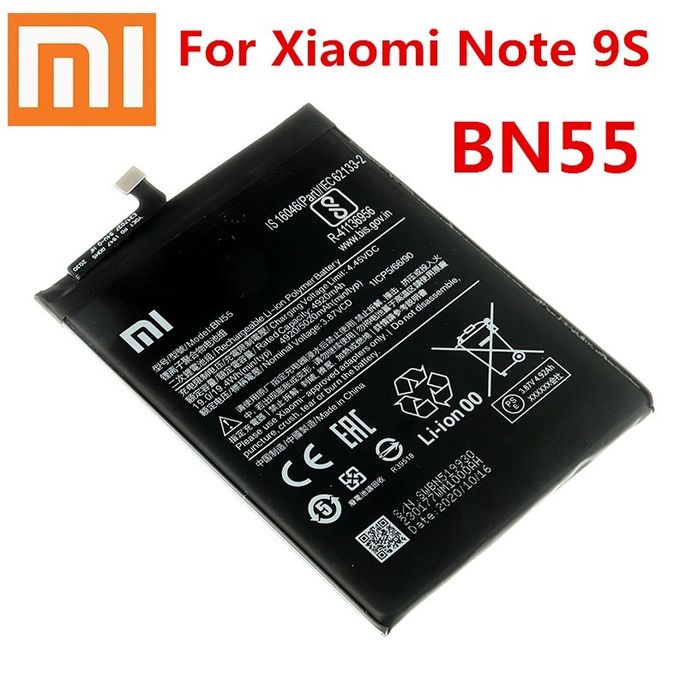 Mobile Battery For Redmi Note 9S BN55 5020mAh