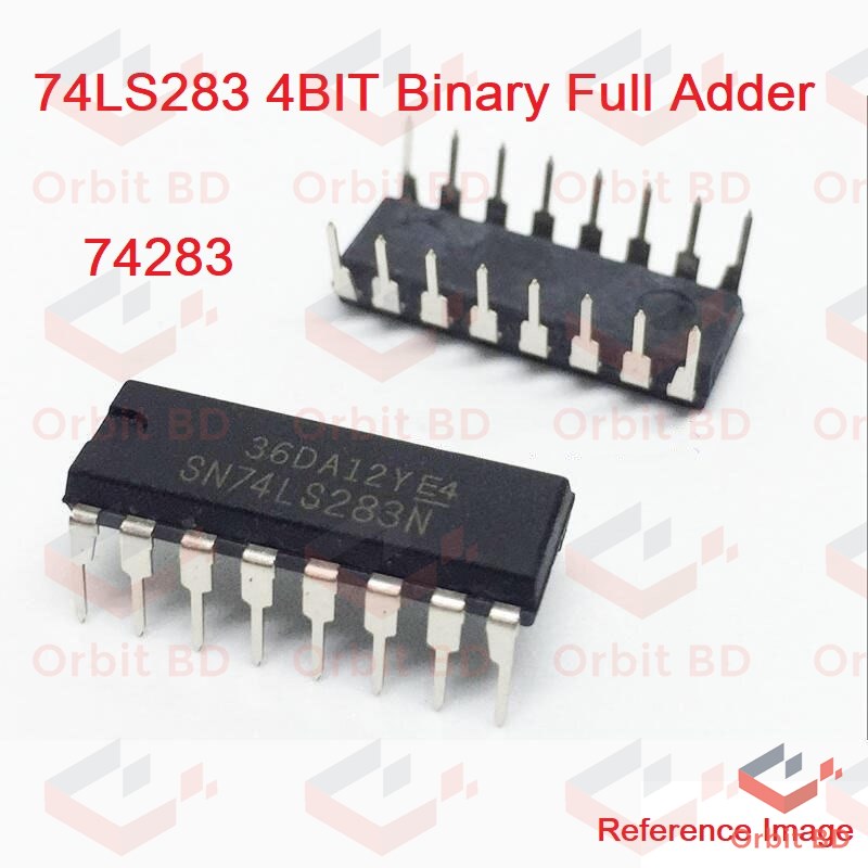 74LS283 4BIT Binary Full Adder. 