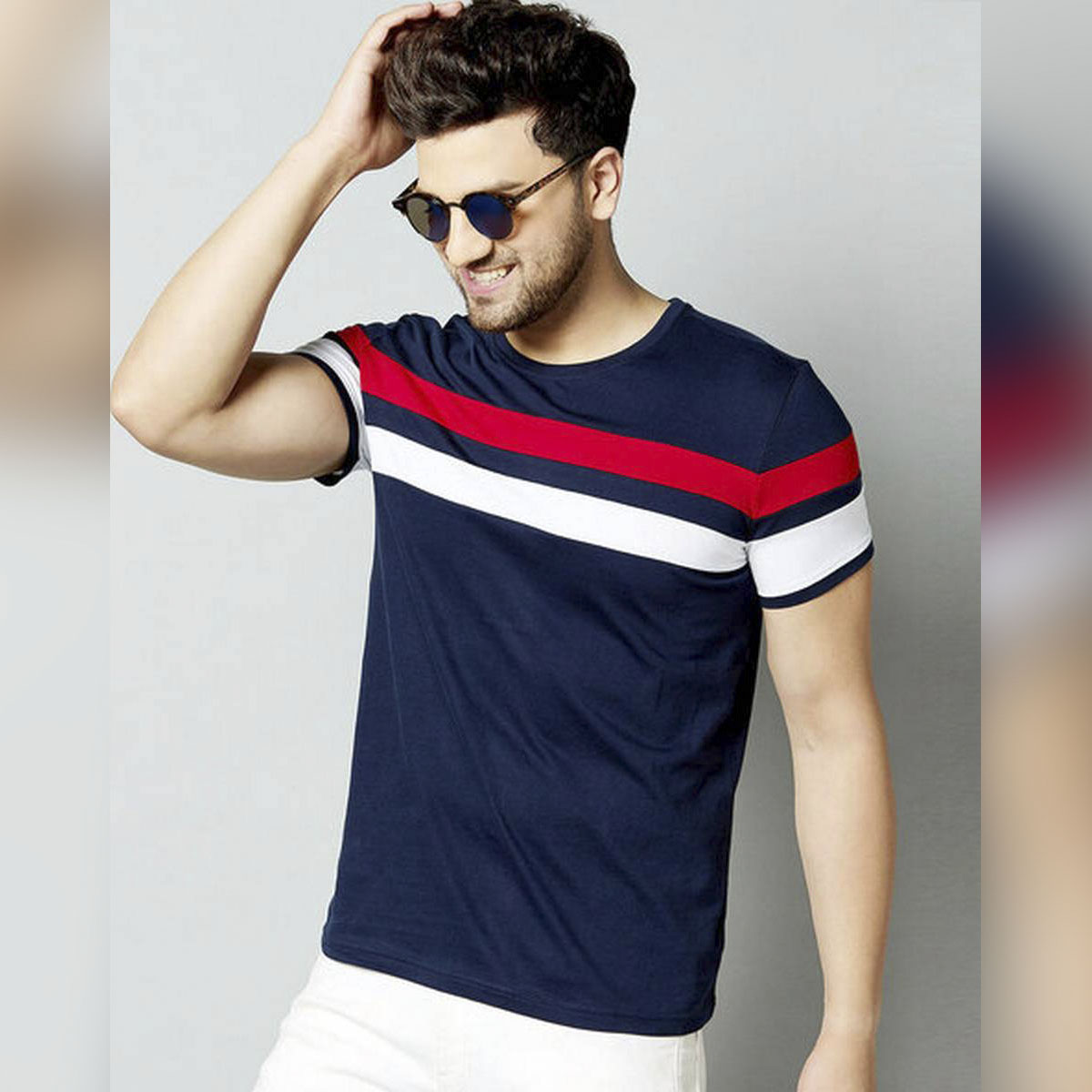 man stylish t shirt