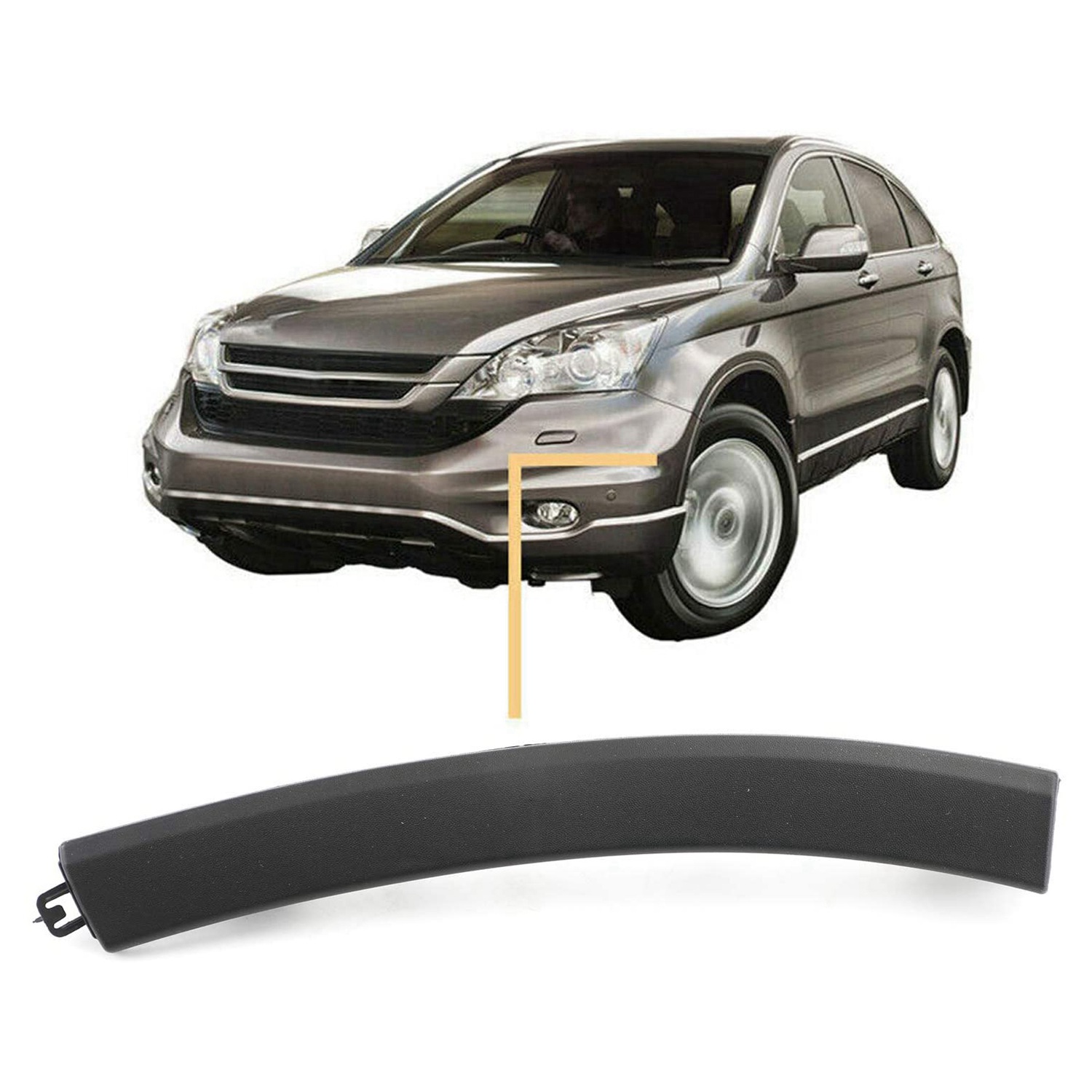 Front Bumper Wheel Molding Trim Left 71108--000 for 2007-11