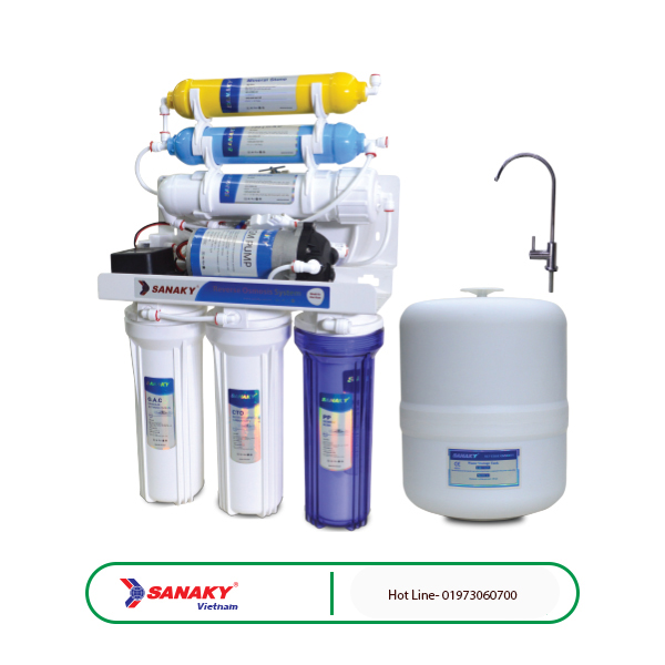 6 Stage Mineral Ro Purifire Model Sanaky - S1