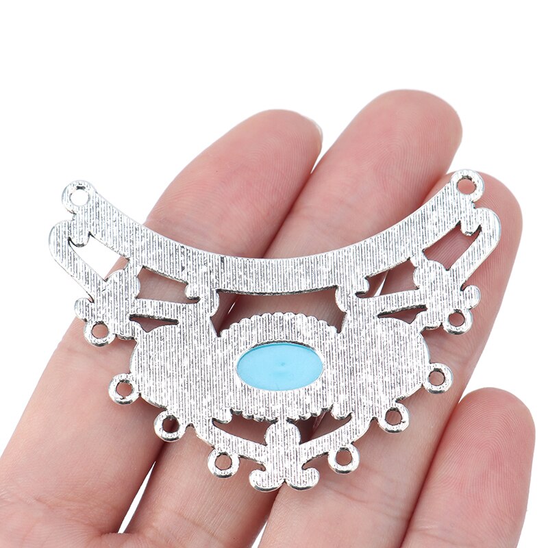 【happy one】ZXZ 5pcs Large Boho Chandelier Multi Strand Connector Charms Pendants for Making. 