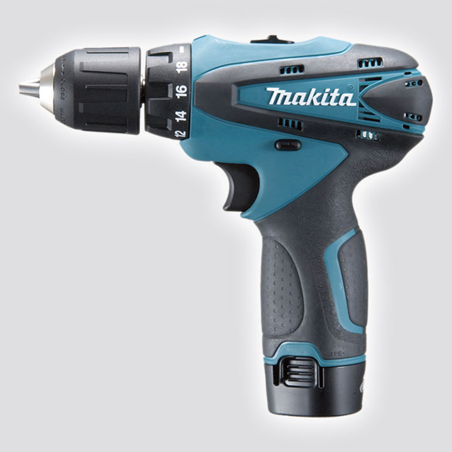 Makita Cordless Drill Machine Set - 25pcs With 12V Double Battery
