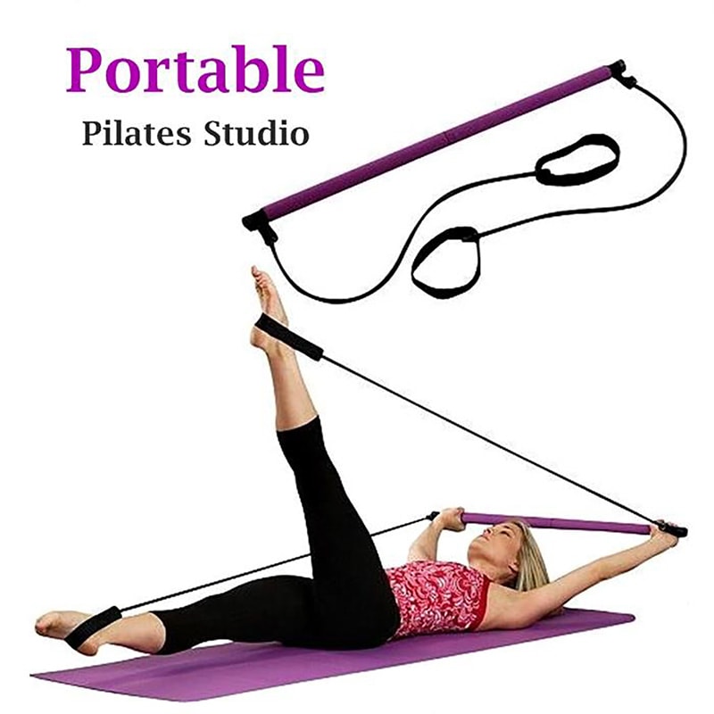 Portable Empower Pilates Studio Empower Portable Pilates Studio with DVD and Workout Guide Yoga Yoga Stripes Exercise Fitness Supplies Daraz .bd