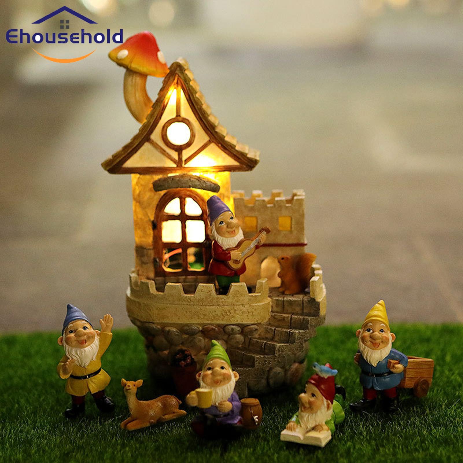 Dwarf Ornaments Delicate Solar Decorative Dwarf Ornaments. 