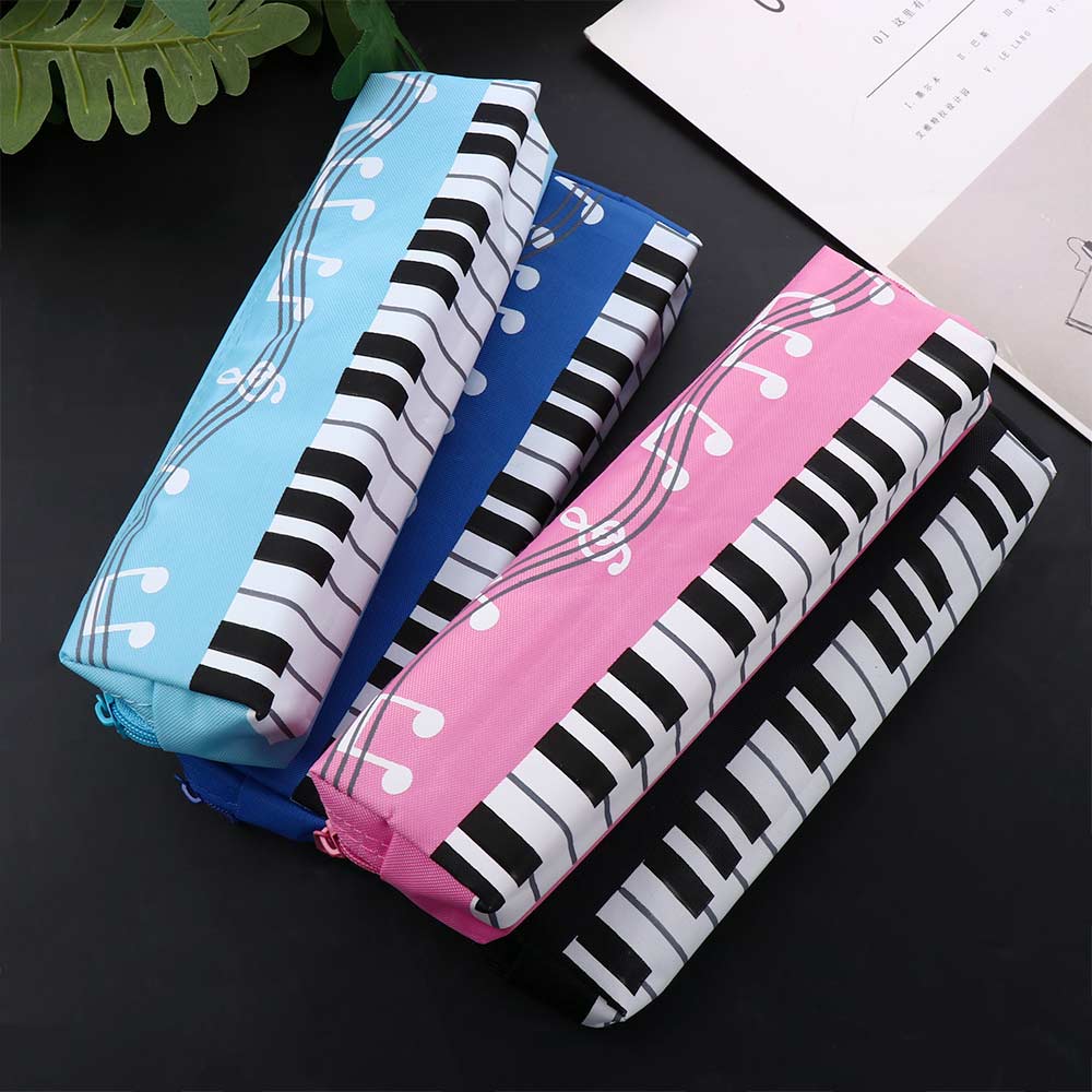 New Boy Creative ingle Layer Pen Bag chool tationery Muic Box Muical Pencil Cae tudent Pencil Cae Piano Note Pencil Bag Muical Note Piano Pouch. 