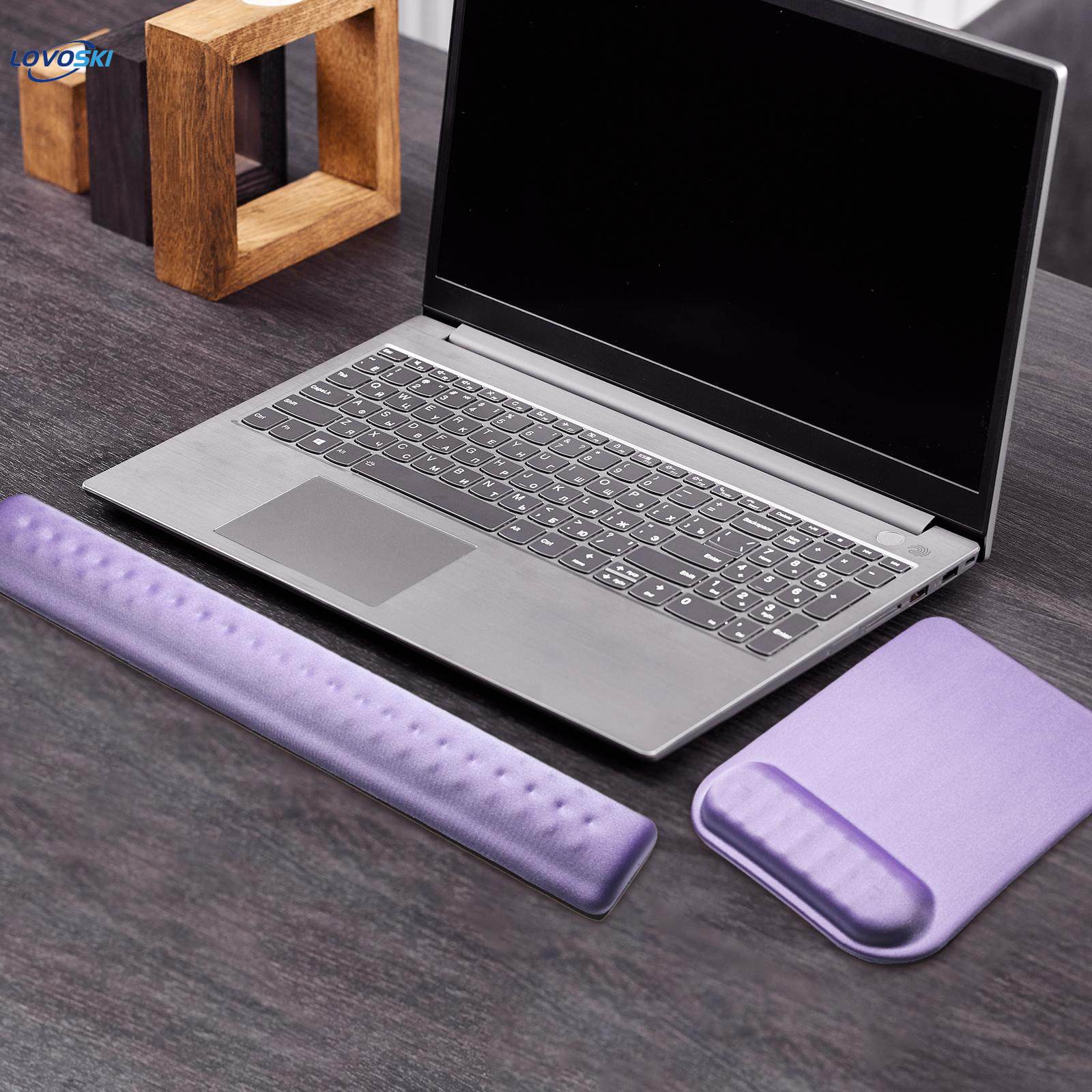 Keyboard Mouse Pad Wrist Support Keyboard Wrist Rest for Laptop Desk Office. 