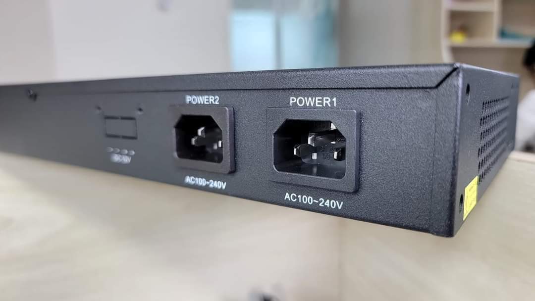 Corelink 2 Port EPON OLT(1:128 ONU Compatible) With Dual Power Supply. 