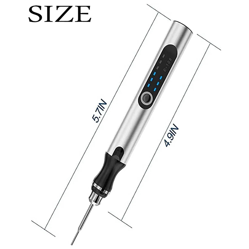 USB Customizer Professional Engraving Pen 30 Bits Rechargeable Engraving Pen Cordless Wood Glass and Plastic Portable Engraving Pen. 
