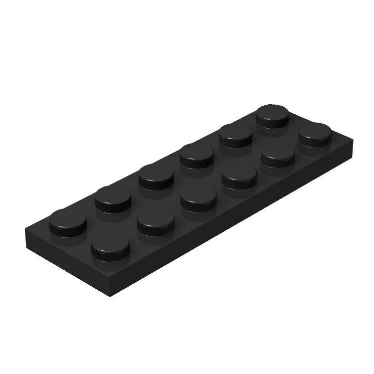 20pcs DIY Building Blocks Thin Figures Bricks 2x6 Dots 12Color Educational Creative Size Compatible With 3795 Toys for Children. 