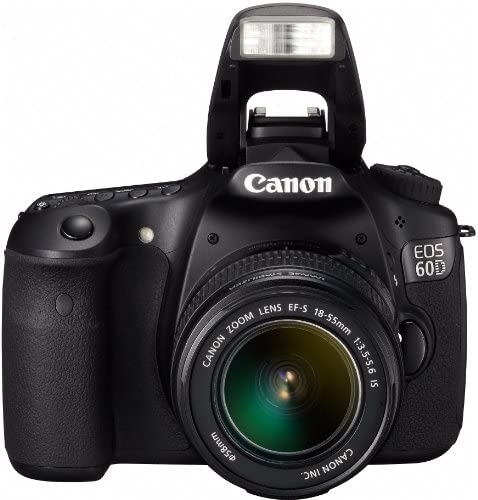 Canon EOS 60D 18MP APS-C CMOS Sensor Digital SLR Camera with EF-S 18-55mm f/3.5-5.6 IS Optical Zoom 11x Lens Kit. 